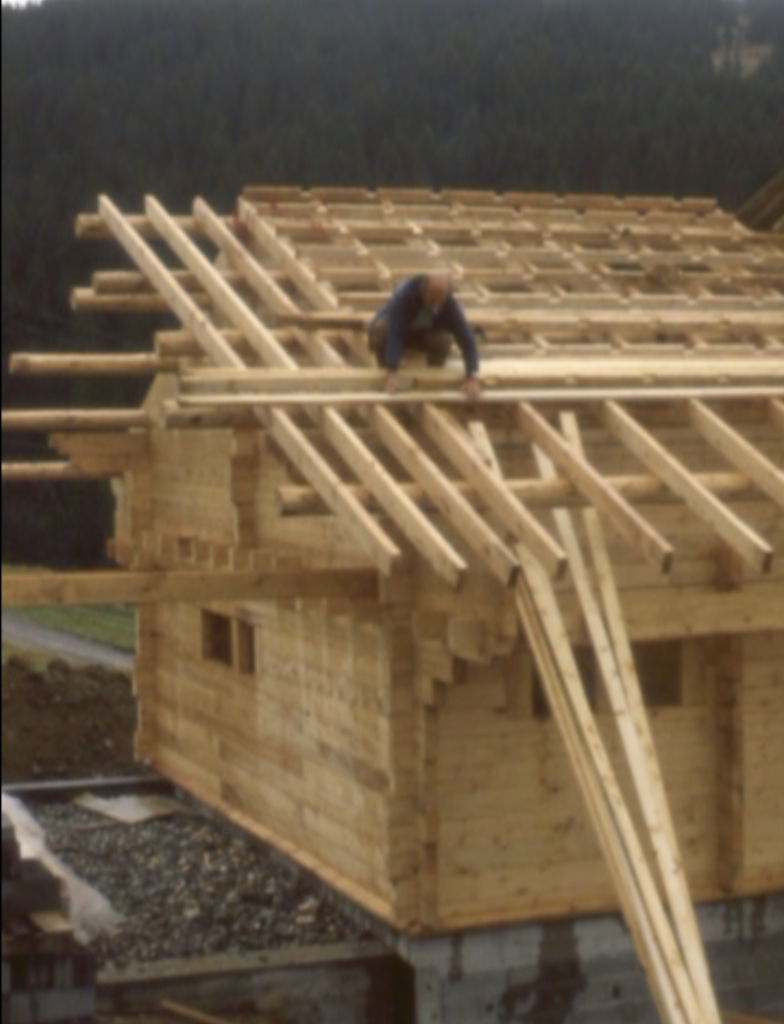 Chalet du Gran Maci Manigod : ossature bois 100% epicea/sapin local